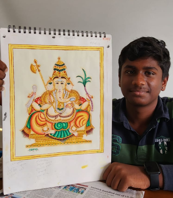 sri_krishna_tula_bara_mysore_panting 24